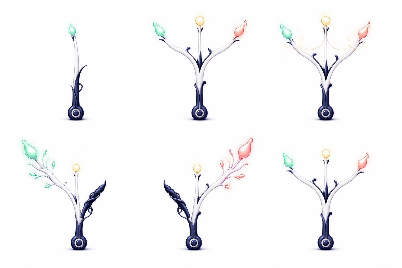 Edawaka 6-state official expression and pose sheet