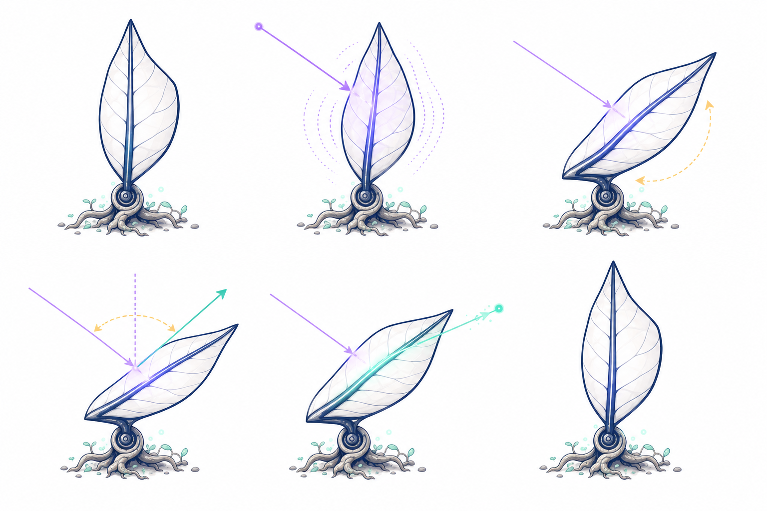 Soriba 6-state official expression and pose sheet